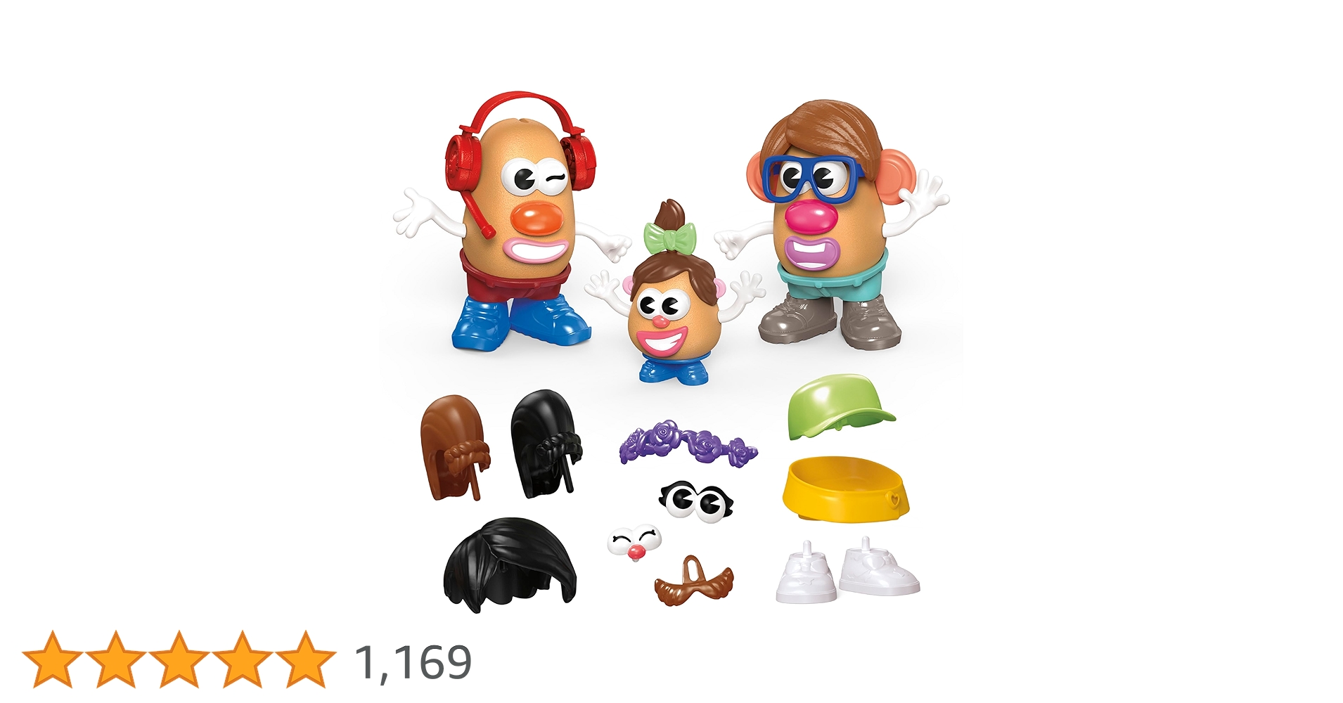 Mr. Potato Head フィギュアセット　新品未使用　ポテトヘッド B209】Mr. Potato Head ミスターポテトヘッド SQUEEZELINGS 4P